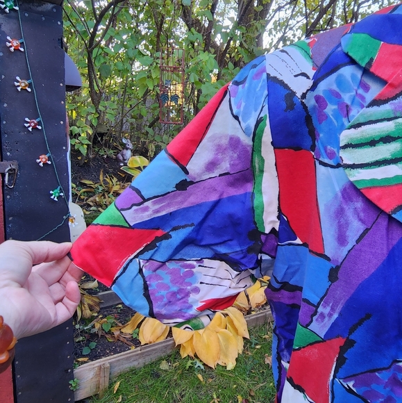 Abstract pattern dress - Picture 3 of 11